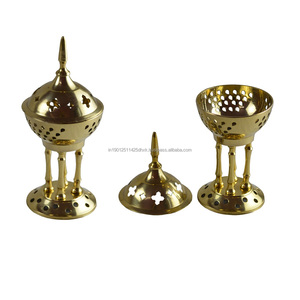 Quemador de incienso de diseño plateado para decoración de interiores, soporte de incienso de latón con diseño de fragancia Natural - Product Image 6