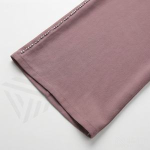 Vente en gros : Robe longue Abaya Kaftan pour femmes, style simple et modeste, couleur personnalisable, avec fermeture éclair frontale, vêtement islamique - Product Image 5