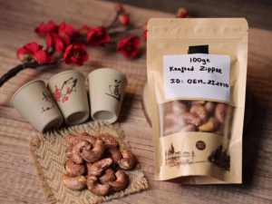 เม็ดมะม่วงหิมพานต์ 100 กรัม ได้รับการรับรองมาตรฐาน ISO ออร์แกนิค คั่วบด เปรี้ยวเค็ม ข้อเสนอพิเศษ ราคาขายส่งจากโรงงานโดยตรง เม็ดมะม่วงหิมพานต์คุณภาพพรีเมียม - Product Image 5