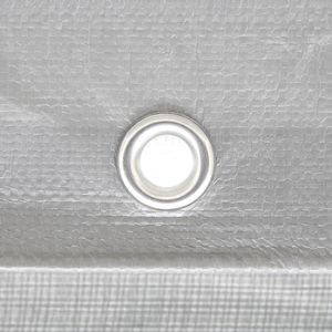 Telo di Ricambio Resistente 10 x 20 piedi per Tettoia per Camion, Impermeabile, Protezione UV, con Pareti Laterali e Copertura Superiore, per Tenda Garage o Riparo - Product Image 6