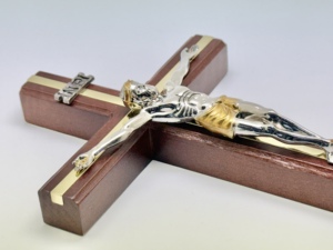 Personnalisé Classique En Acier alliage de zinc Multi fonctionnel Métal Artisanat Antique bronze cuivre Cadeaux Chrétiens Jésus Crucifix Croix - Product Image 6