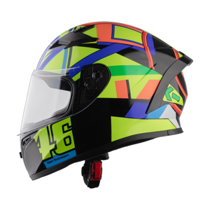 Casque intégral en ABS avancé R01 ROC fabriqué au Vietnam approuvé par le DOT avec design graphique prix d'usine OEM pour une utilisation en moto - Product Image 3