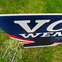 Panneau publicitaire à impression numérique électronique personnalisé avec impression UV Signe Coreflute Panneau de mousse PVC pour affichage