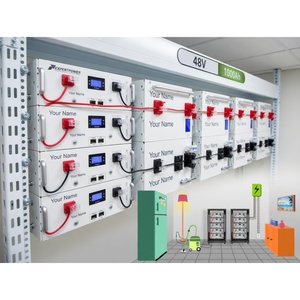 แบตเตอรี่ LiFePO4 48V 100Ah สำหรับขายส่ง ชุดแบตเตอรี่สำรองพลังงานแสงอาทิตย์ 5KWh ได้รับการรับรองมาตรฐาน UL1973 ลิเธียมไอรอนฟอสเฟต พร้อมระบบ BMS ตัวเลือก OEM - Product Image 4