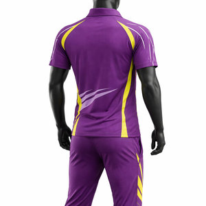 Uniforme de Cricket de Color Único, Nuevo, Transpirable, con Nombre de Equipo Personalizado, Calidad Premium, Ropa Deportiva Unisex para Adultos en Venta - Product Image 3