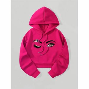 Sweat à capuche confortable pour femme, en molleton doux, facile à porter, pour filles, style streetwear hiver. - Product Image 6