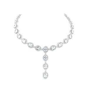 Clásico CZ joyería collar fiesta cumpleaños regalo para mujer - Product Image 1