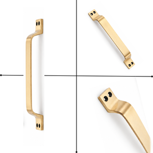 Matte Antique Plain Wardrobe And Cabinet Handle Decorative Furniture Hardware For <b>Kitchen</b> <b>Cupboards</b> Drawers And Storage Units - Product Image 1