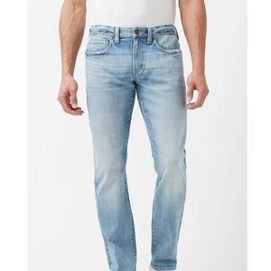 Último Diseño, Jeans de Hombre de Alta Calidad, 100% Algodón, Pantalones Vaqueros a la Moda, Precio Bajo, Ropa Urbana de Primavera - Product Image 1