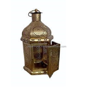Metal Durable Quality Crafts Moroccan <b>Lantern</b> Light Decorative Outdoor Ramadan Decorations Ramadan <b>Lanterns</b> for Ramadan - Product Image 1