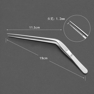 Pinzas de Acero Inoxidable COBECO INSTRUMENTS para Limpieza de Oídos, Forma de Rodilla/Pistola, para Niños, Operación Manual, Instrumento con Certificación CE - Product Image 2
