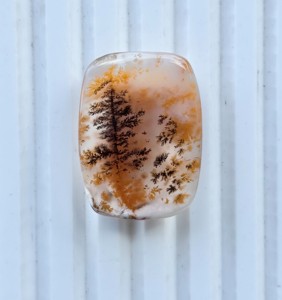 Cabocho de Ágata Dendrítica Natural de Alta Calidad AAA, Gema Ovalada de Cristal Fino, Piedra Suelta para Joyería, Piedra Curativa, Formas y Tamaños Variados - Product Image 1
