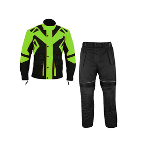 2026 New Plus Size Comfortable Fit Premium Stylish Leather Men's Motorbike Suit Breathable Windproof Fabric - Product Image 1