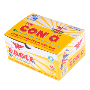 Batería de Zinc Carbón Tamaño D R20C 1.5V Paquete de 12 Ecológica de Larga Duración para Electrónicos del Hogar - Product Image 3