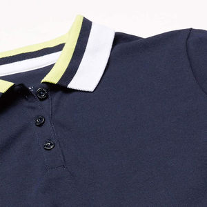 T-shirt décontracté pour femme en coton tricoté 100 % de qualité supérieure, manches courtes, ajustable, avec logo imprimé numériquement sur le devant - Product Image 5