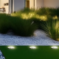 Lampes solaires LED en forme de fleurs, matériau ABS, design minimaliste pour jardin, patio, cour, allée, décoration extérieure