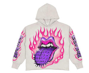 Nouveau Hoodie Unisexe Rétro Personnalisé Hip-hop 2026 de Haute Qualité, 100% Coton, Grammage Lourd, Effet Vieilli, Coupe Oversize et Respirant - Product Image 2