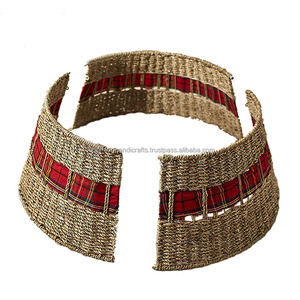 Renel-mimbre rústico clásico respetuoso con el medio ambiente, Base Natural de ratán/sauce/árbol de Navidad - Product Image 1