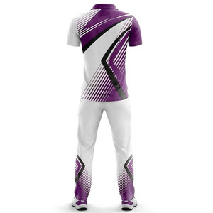 Uniforme de cricket pour hommes de haute qualité, respirant, coupe décontractée, doublure intérieure douce, tissu lisse, 100% polyester, imprimé par sublimation - Product Image 2