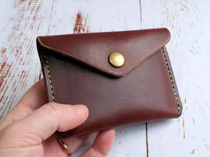 Porte-monnaie en cuir véritable, mini porte-monnaie, pochette à fermeture éclair, porte-clés, logo personnalisé, étui à monnaie pour femmes - Product Image 1