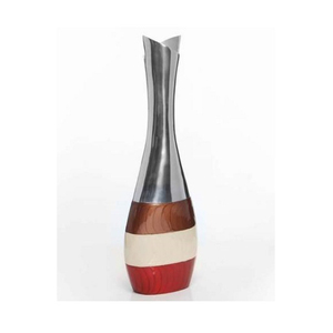 Solid Design Aluminum Flower <b>Vase</b> for Indoor Office Living Room Decoration Handmade Gold Finishing Metal Floor <b>Vase</b> - Product Image 2