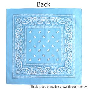 Classic Bandana with Paisley Print Custom Logo Square Head <b>Scarf</b> Unisex <b>Neck</b> Wrap for Fashion Collections and Retail Stores - Product Image 3