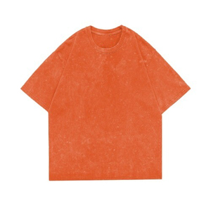 T-shirt surdimensionné vintage en coton épais avec impression de logo personnalisé, épaules tombantes, qualité supérieure, streetwear - Product Image 2