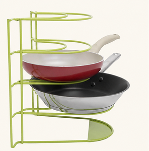 Premium 5-Tier <b>Pot</b> and Pan Organizer Rack for Kitchen Heavy Duty Metal Cookware <b>Holder</b> & Space Saving Pantry Storage Solution - Product Image 5
