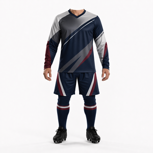 เสื้อทีมฮอกกี้น้ำแข็งระดับสโมสร ออกแบบเองได้ ระบายอากาศได้ดี ผลิตจากโพลีเอสเตอร์ พิมพ์ลายแบบซับลิเมชั่น มีไซส์พลัส ชุดกีฬา - Product Image 2