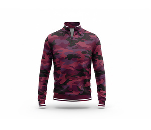 Chaqueta Deportiva Personalizada por Sublimación con Cierre de Cremallera de un Cuarto para Hombres, Mujeres y Jóvenes, Ropa Deportiva de Secado Rápido, Sudadera para Equipo - Product Image 5