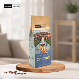 กาแฟเวียดนามเอ็กเซลซาบดิบบดพรีเมียม 250 กรัม คั่วเข้ม รสเนยเกลือ แบบดั้งเดิม บรรจุภัณฑ์ฟิล์มคราฟท์ ขายส่ง - Product Image 2