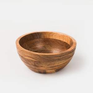 Mejor Proveedor de Tazones Redondos de Madera Ecológicos, Tamaño Regular, Tazón de Madera Reutilizable para Ensaladas, Bodas, Restaurantes, Arroz, Sopa, Té - Product Image 3