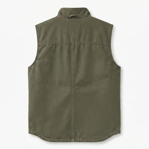 Chalecos de Lona para Hombre, Transpirables, Estilo Motero, Cómodos, Formales, Venta al Por Mayor, Chaleco de Lona para Hombre en Oferta - Product Image 2
