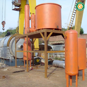 Waste Tire Recycling Plant 10 TPD Waste <b>Tyre</b> Pyrolysis Plant New Design Waste Rubber Pyrolysis Furnace <b>Machine</b> - Product Image 5
