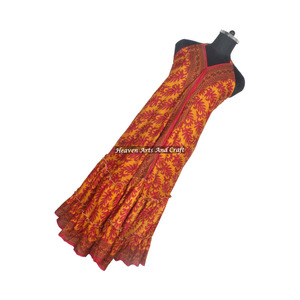 Nuevo Sari de Seda Vintage, Vestido Boho Indio con Estampados de Múltiples Diseños y Colores Surtidos, Vestido de Moda 2026, Vestido al por Mayor para Damas - Product Image 1