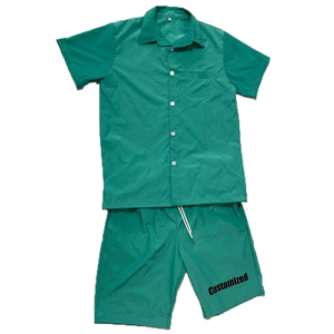 Conjunto de polo y pantalones cortos para hombre, atuendo de verano, conjunto casual de moda con polo de manga corta para hombre, conjunto de 2 piezas. - Product Image 2