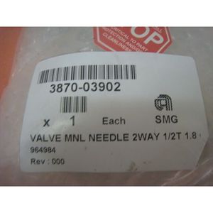 NOUVEAU AMAT 3870-03902 Valve MNL à aiguille 2 voies, 1/2T 1.8 - Équipements et pièces semi-conducteurs d'occasion fiables à l'échelle mondiale chez - Product Image 1