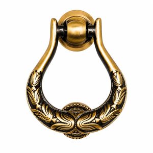 Premium Brass Door Knocker for Main Door Heavy Duty Decorative Door Knocker Vintage Antique Finish Home Entrance <b>Hardware</b> - Product Image 1