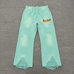 Pantalones Deportivos Holgados de Moda para Hombre, Joggers de Algodón, Ropa Casual Urbana, Corte Holgado, Talla Grande, Fabricante y Proveedor OEM - Product Image 4