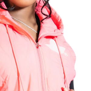 <b>Packable</b> Quilted Vest Black Women Lightweight Sleeveless Puffer <b>Jacket</b> Button Closure Outerwear Custom Casual Outdoor Layering - Product Image 4