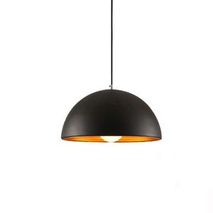 Mordon Easy <b>Ceiling</b> Installation <b>Black</b> Orange Metal Pendant Lamp Middle Sized Home Office Chandeliers for Hotel Indoor Use - Product Image 2