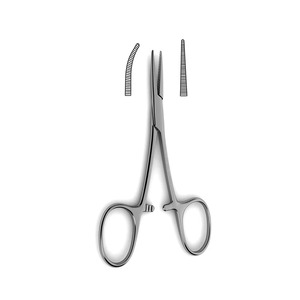 Pinces hémostatiques micro-vasculaires OEM Premium STR CVD en acier inoxydable, instrument chirurgical, pince à vaisseaux fins CE - Product Image 2
