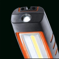 Lámpara de inspección recargable LED COB de 10W, color naranja