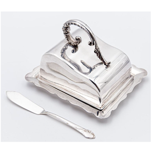 Plat à beurre et à fromage en acier inoxydable au design attrayant avec couvercle en dôme pour la fonte du fromage, prix de gros, meilleure qualité - Product Image 6