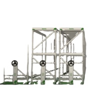 Support agricole vertical modulaire Reinfa-Étagères mobiles extensibles avec irrigation marémotrice réglable