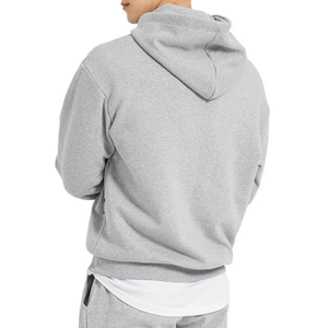 New 2026 Design Winter Men's Casual Hoodie-Plain Dyed 100% Cotton Quick Dry <b>Thick</b> <b>Fleece</b> Long Sleeve Regular Fit Breathable - Product Image 4