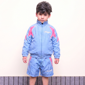 Conjunto Deportivo Corto Unisex, Chaqueta Cortavientos Ligera de Nailon, Transpirable, Informal - Product Image 1