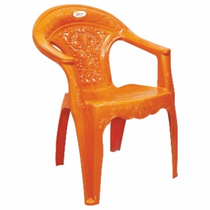 Sillas de Plástico Talladas Maharaja, Diseño Real, Resistentes y Duraderas para el Hogar y Eventos - Product Image 1