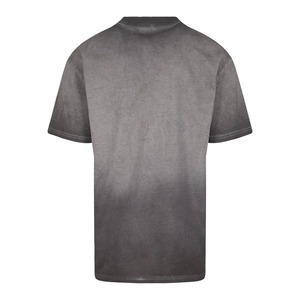 Streetwear Custom Solid Printing Breathable Oversized Boxy Vintage Distressed Sun Faded Acid Wash 100% Cotton T-shirt Men - Product Image 2