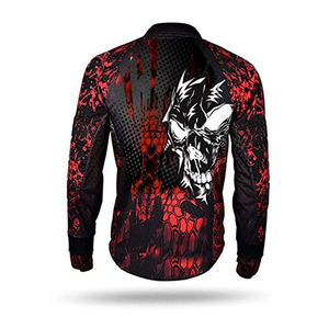 Camisetas Deportivas Sublimadas Personalizadas de Alta Calidad, Acolchadas, Transpirables, de Poliéster, para Paintball y Tiro al Aire Libre - Product Image 3